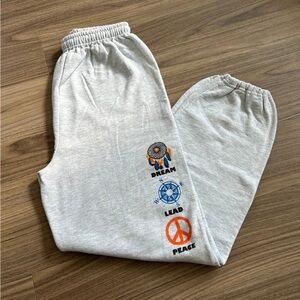 Gray Jogger Sweatpants Size Medium